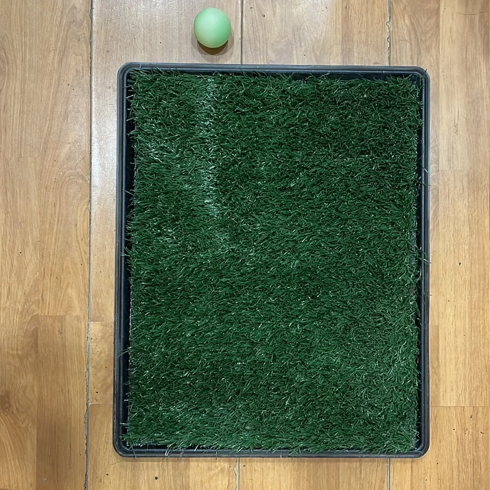 Dog Potty Grass Indoor/Outdoor Artificial Grass Patch 20 width x 16L reusable